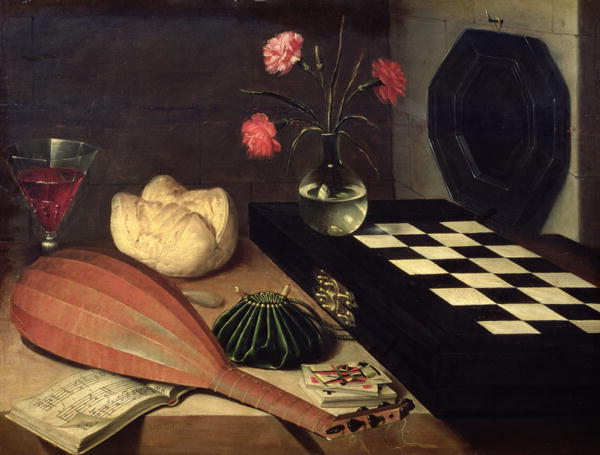 Still Life with Chess-board, 1630 (oil on panel)