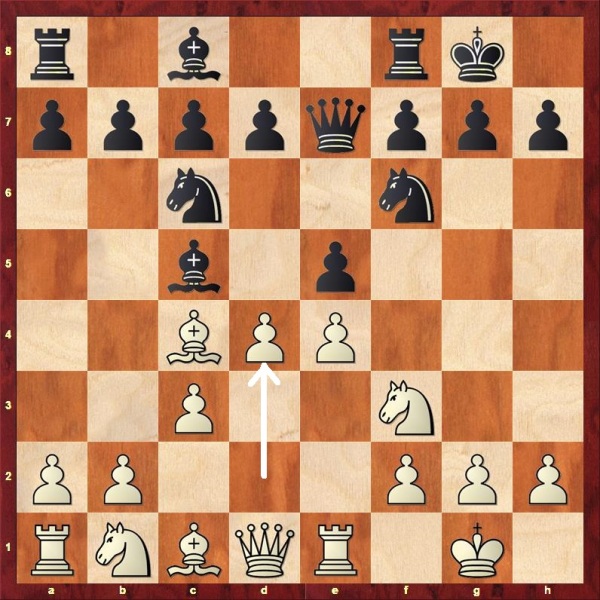 NN vs Greco 1620 move 7b arrow